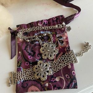 Brighton Bali Shine Necklace and Bracelet set